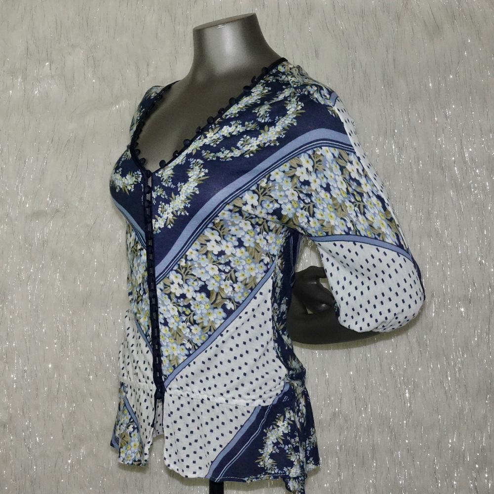 Anthropologie | Deletta Button Down Blouse XS - Picture 1 of 6